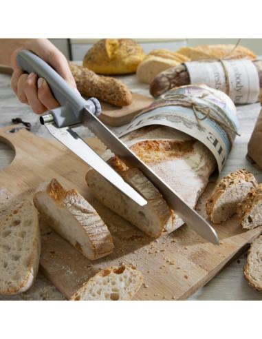 Cuțit de pâine cu ghidaj de tăiere reglabil Kutway InnovaGoods