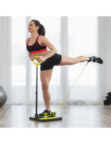 Platformă de Fitness pentru Mușchii Fesieri şi Picioare cu Ghid de Exerciții InnovaGoods