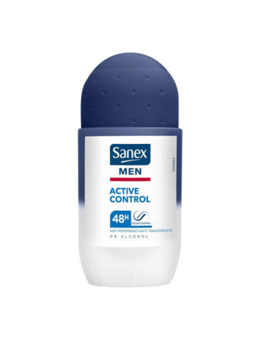 Deodorant Roll-On Sanex Men Active Control 50 ml