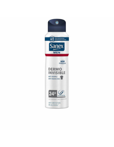 Deodorant Spray Sanex Men Dermo Invisible 200 ml