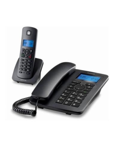 Telefon Fix Motorola C4201 Combo DECT (2 pcs) Negru
