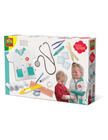 Trusă medicală de jucărie cu accesorii SES Creative Mega Set