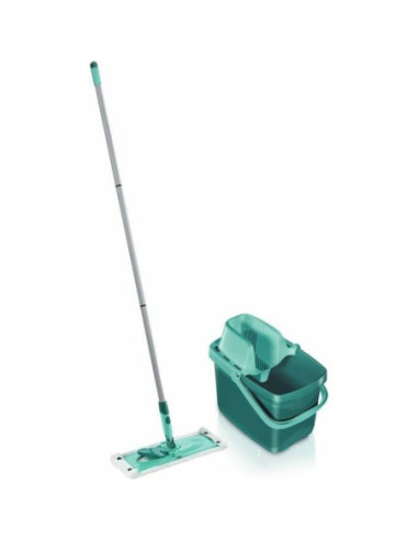 Mop with Bucket Leifheit Combi Clean M Verde Metal Plastic