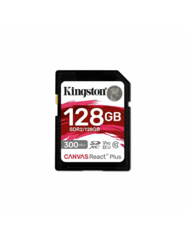 Card de Memorie Micro SD cu Adaptor Kingston SDR2/128GB 128 GB 8K Ultra HD SDXC UHS-II